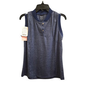 NWT S blue Dotin Tank Top